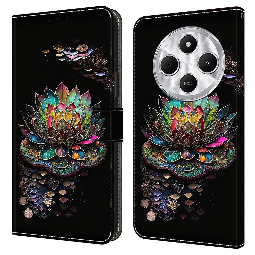 TPU+PU Leather Flip Phone Case For Xiaomi Redmi 14C 4G/14R 5G/Poco C75 4G Pattern Printed Protective Cover Lotus
TPU+PU Leather Flip Phone Case For Xiaomi Redmi 14C 4G/14R 5G/Poco C75 4G Pattern Printed Protective Cover Lotus