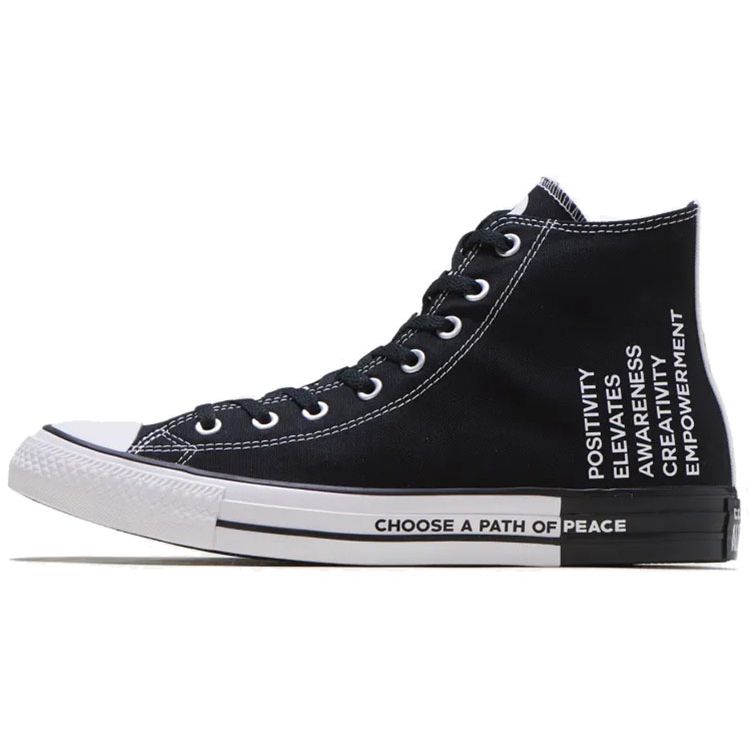 Converse Chuck Taylor All Star High Seek Peace - Кроссовки унисекс черные белые 165766C
Converse Chuck Taylor All Star High Seek Peace - Кроссовки унисекс черные белые 165766C