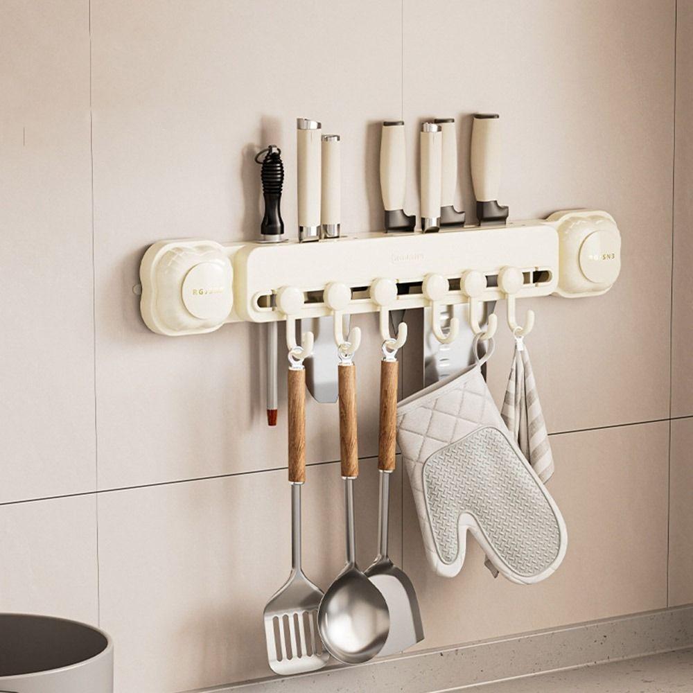 Punch Free Kitchen Storage Rack Wall Mounted Wall Cutter Holder Cutlery Storage Rack for Home білий
Punch Free Kitchen Storage Rack Wall Mounted Wall Cutter Holder Cutlery Storage Rack for Home білий
