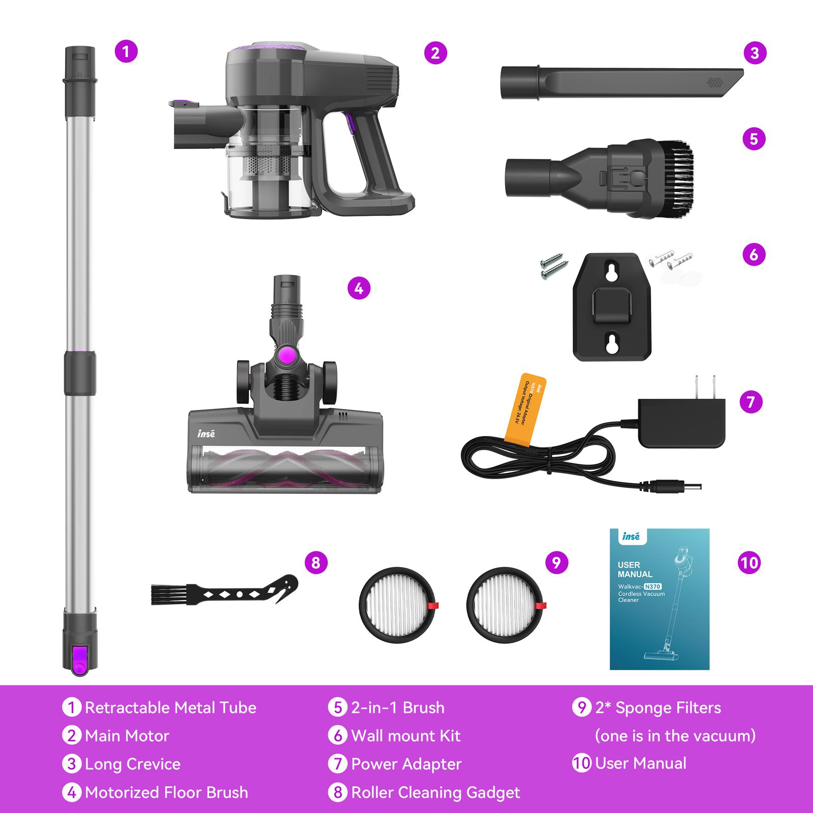 Беспроводной пылесос INSE, 20 кПа, аккумулятор 2200 мАч, время работы до 40 минут, твердый пол, ковер us фиолетовый
Беспроводной пылесос INSE, 20 кПа, аккумулятор 2200 мАч, время работы до 40 минут, твердый пол, ковер us фиолетовый