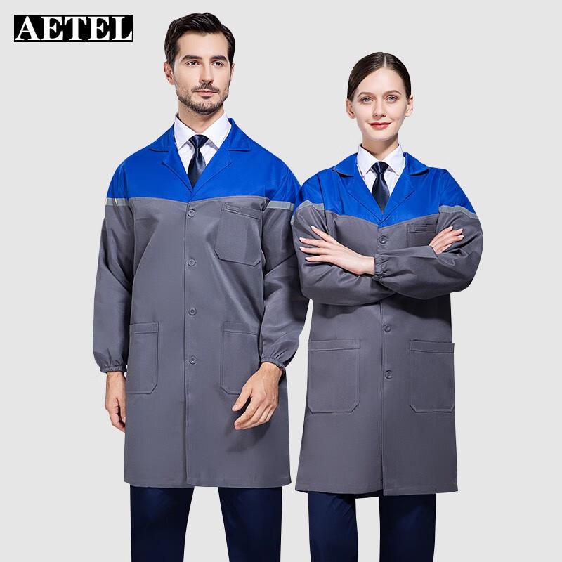 AETEL Unisex Color-block Long-Sleeve Work Overcoat 175
AETEL Unisex Color-block Long-Sleeve Work Overcoat 175