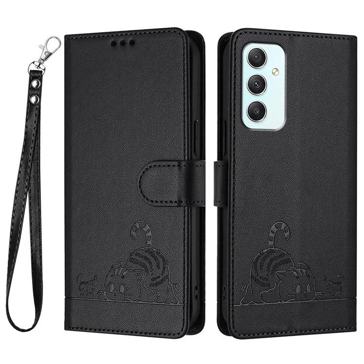 YB Imprinting Series-9 for Samsung Galaxy A35 5G Case RFID Blocking Cat Mouse Pattern Leather Flip Phone Cover - Black
YB Imprinting Series-9 for Samsung Galaxy A35 5G Case RFID Blocking Cat Mouse Pattern Leather Flip Phone Cover - Black