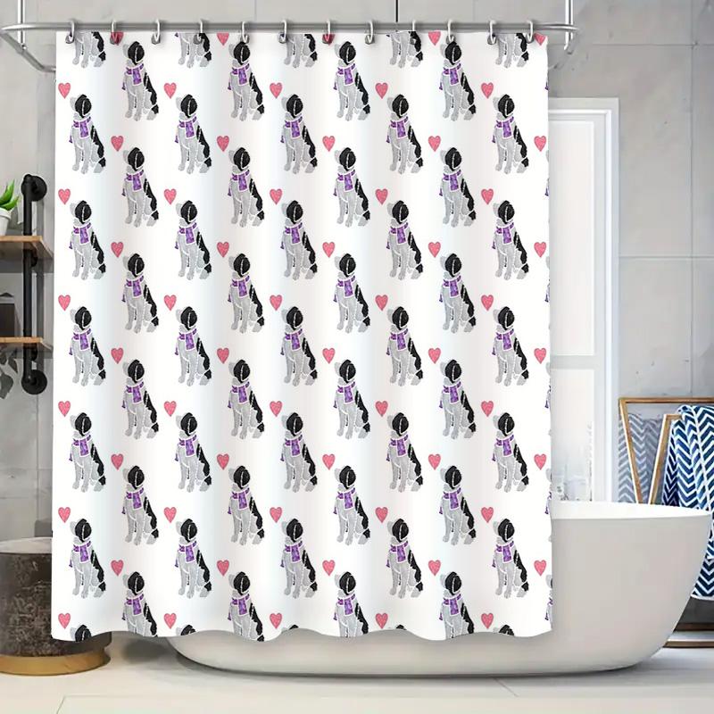 Cute French Bulldog Shower Curtain Dog Lover Gift Waterproof Bathroom Decor Modern Farmhouse Style Pet Portrait Backdrop W60H190(CM)-1 Pcs
Cute French Bulldog Shower Curtain Dog Lover Gift Waterproof Bathroom Decor Modern Farmhouse Style Pet Portrait Backdrop W60H190(CM)-1 Pcs
