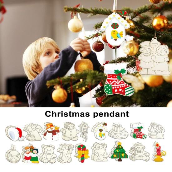 36Pcs Christmas Pendant Creativity Design DIY Cotton Christmas Tree Hanging Ornaments for Home Decoration
36Pcs Christmas Pendant Creativity Design DIY Cotton Christmas Tree Hanging Ornaments for Home Decoration