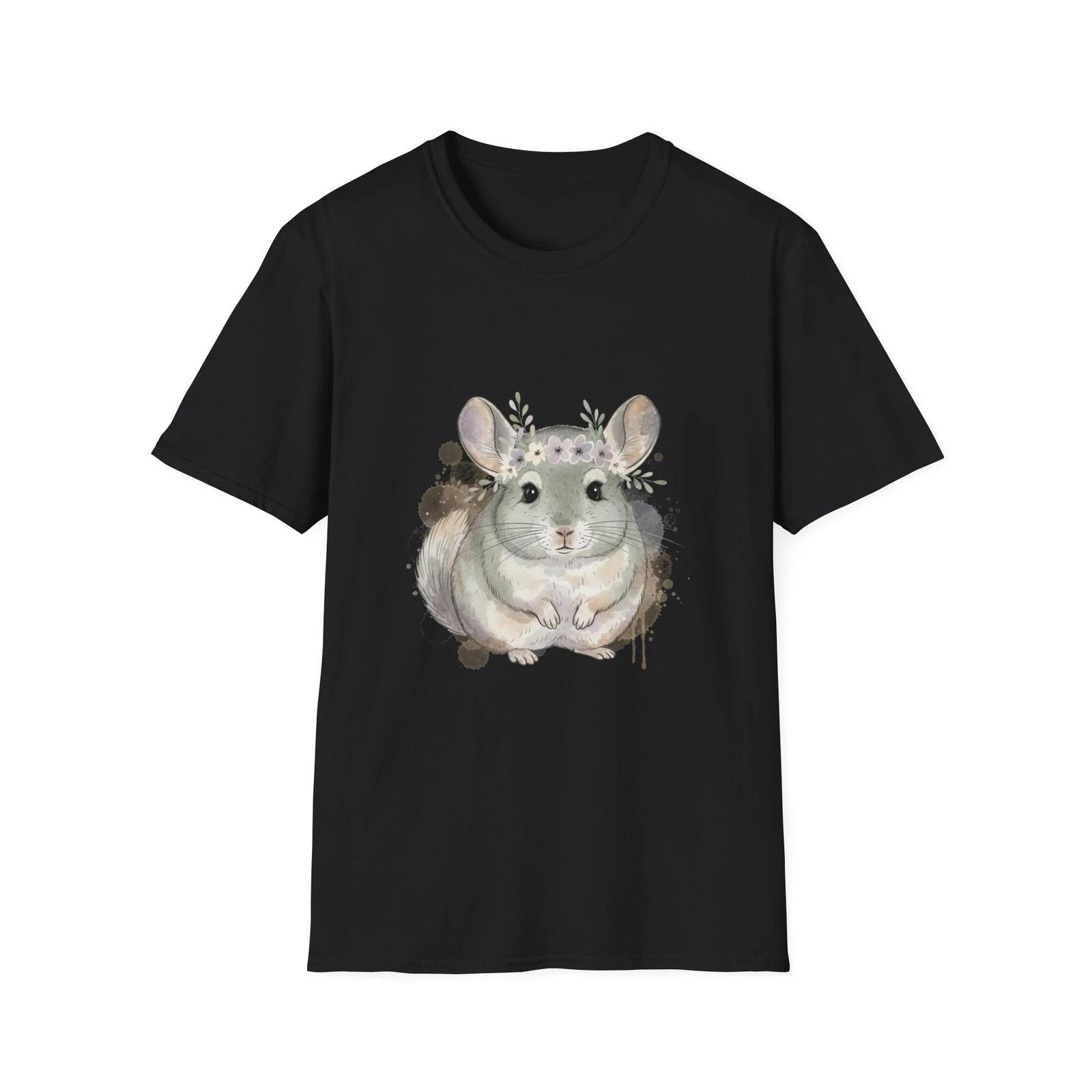 Chinchilla Watercolor Floral Cute Boho Black Tee Nature Graphic T-Shirt 3XL
Chinchilla Watercolor Floral Cute Boho Black Tee Nature Graphic T-Shirt 3XL