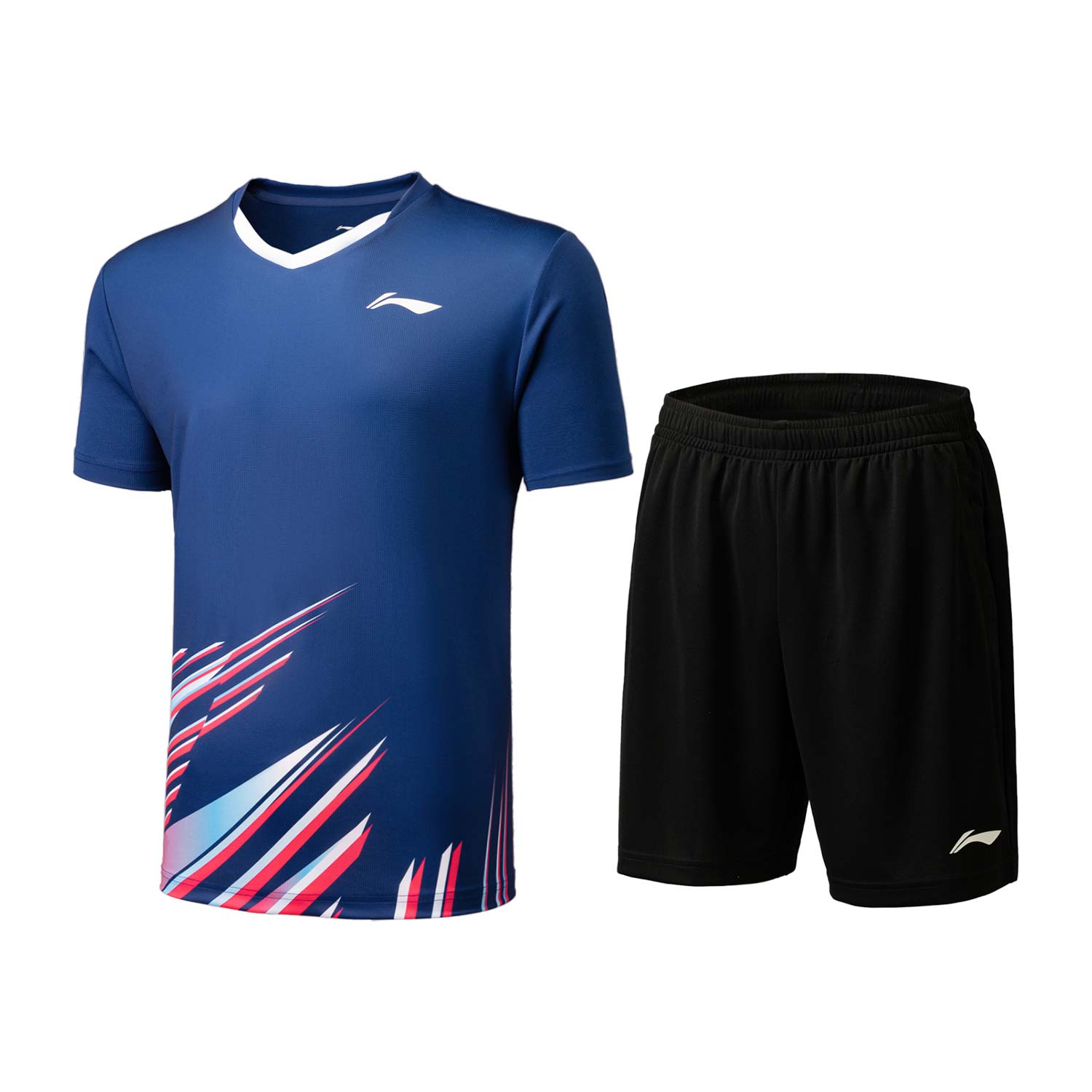 Li Ning Badminton Series Color Block Elastic Drawstring Sports Badminton Competition Casual Sports Suit Unisex Sportswear Deep-Navy Black AATU025-4 M
Li Ning Badminton Series Color Block Elastic Drawstring Sports Badminton Competition Casual Sports Suit Unisex Sportswear Deep-Navy Black AATU025-4 M