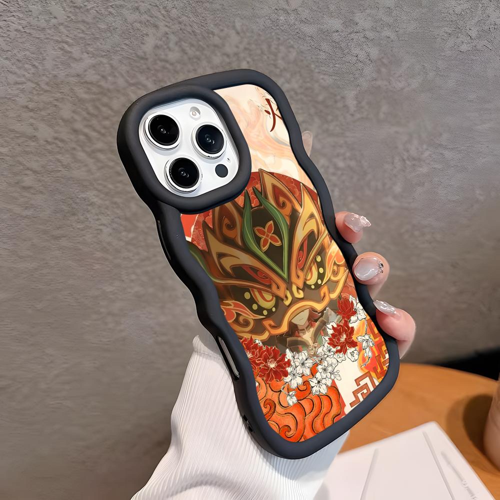 Game GI Gaming Mobile Phone Case for iPhone 17 16 15 14 13 12 11 Air Pro Max Plus Wavy Edge TPU Colorful Cover Pretty Smartphone iPhone17 Pro
Game GI Gaming Mobile Phone Case for iPhone 17 16 15 14 13 12 11 Air Pro Max Plus Wavy Edge TPU Colorful Cover Pretty Smartphone iPhone17 Pro