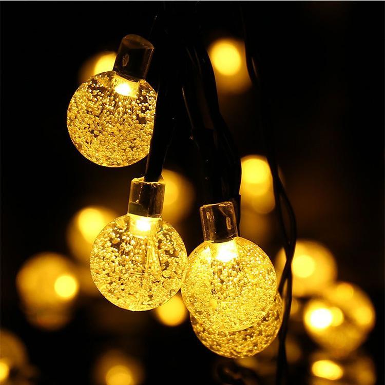 6.5m 30-LED Solar String Ball Lights Outdoor Waterproof Warm White Light Garden Decor White
6.5m 30-LED Solar String Ball Lights Outdoor Waterproof Warm White Light Garden Decor White