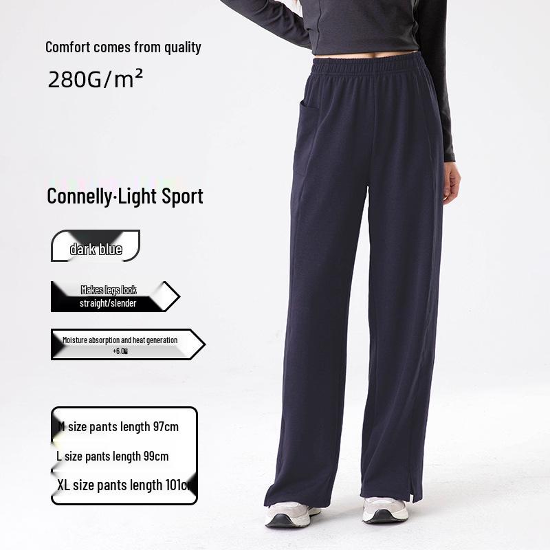 Women s Lulu Fleece-Lined Air Layer Yoga Pants with Side Split XL (recommended for 130~145 lbs) темно-синього кольору
Women s Lulu Fleece-Lined Air Layer Yoga Pants with Side Split XL (recommended for 130~145 lbs) темно-синього кольору