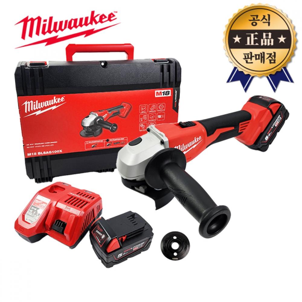 Аккумуляторная шлифовальная машина Milwaukee M18 BLSAG100X 502X 4 дюйма, 5,0 Ач, 2 аккумулятора, 18 В, бесщеточный
Аккумуляторная шлифовальная машина Milwaukee M18 BLSAG100X 502X 4 дюйма, 5,0 Ач, 2 аккумулятора, 18 В, бесщеточный
