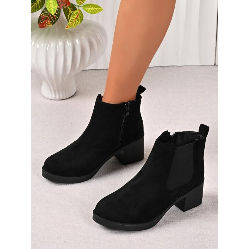 Женские осенне-зимние матовые челси на толстой подошве и высоком каблуке, одинарные ботинки и ботильоны из бархата 35 чёрный
Женские осенне-зимние матовые челси на толстой подошве и высоком каблуке, одинарные ботинки и ботильоны из бархата 35 чёрный