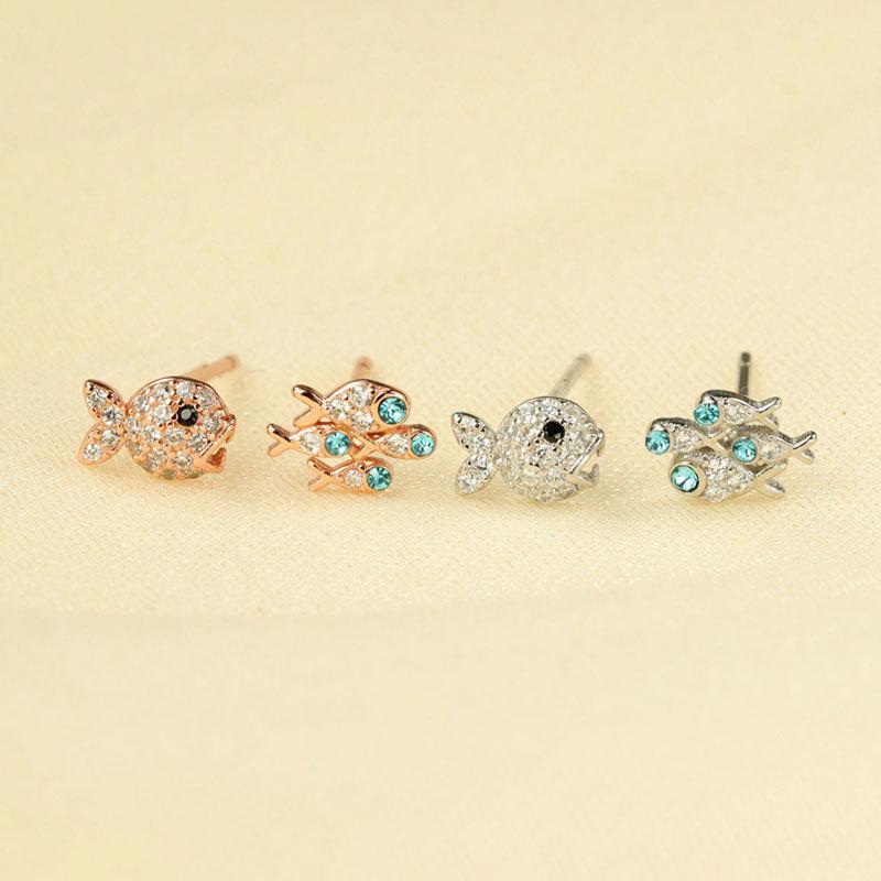 Серьги-рыбки полностью из бриллиантов, асимметричный дизайн, милые женские модные серьги слоновая кость
Серьги-рыбки полностью из бриллиантов, асимметричный дизайн, милые женские модные серьги слоновая кость