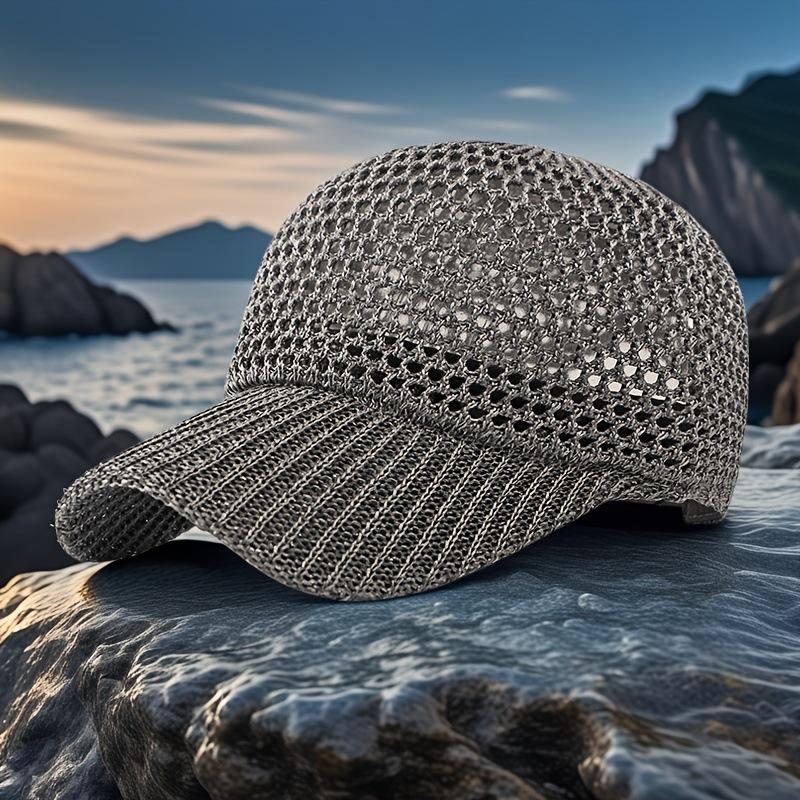 Unisex Summer Mesh Baseball Cap Breathable Outdoor Sun Protection Trucker Hat for Women Men Beach Fishing Sunhat 1 piece pack сірий
Unisex Summer Mesh Baseball Cap Breathable Outdoor Sun Protection Trucker Hat for Women Men Beach Fishing Sunhat 1 piece pack сірий
