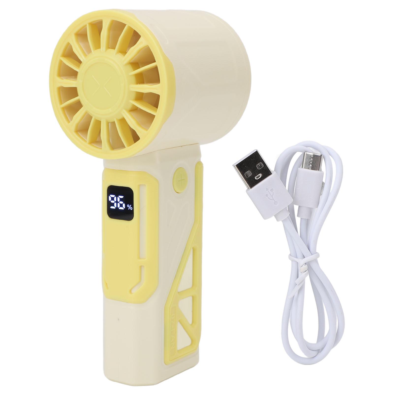 Мини Портативный Вентилятор Мощный Ручной Вентилятор USB Перезаряжаемый Персональный Маленький Ручной Вентилятор Тихий для Путешествий жёлтый
Мини Портативный Вентилятор Мощный Ручной Вентилятор USB Перезаряжаемый Персональный Маленький Ручной Вентилятор Тихий для Путешествий жёлтый