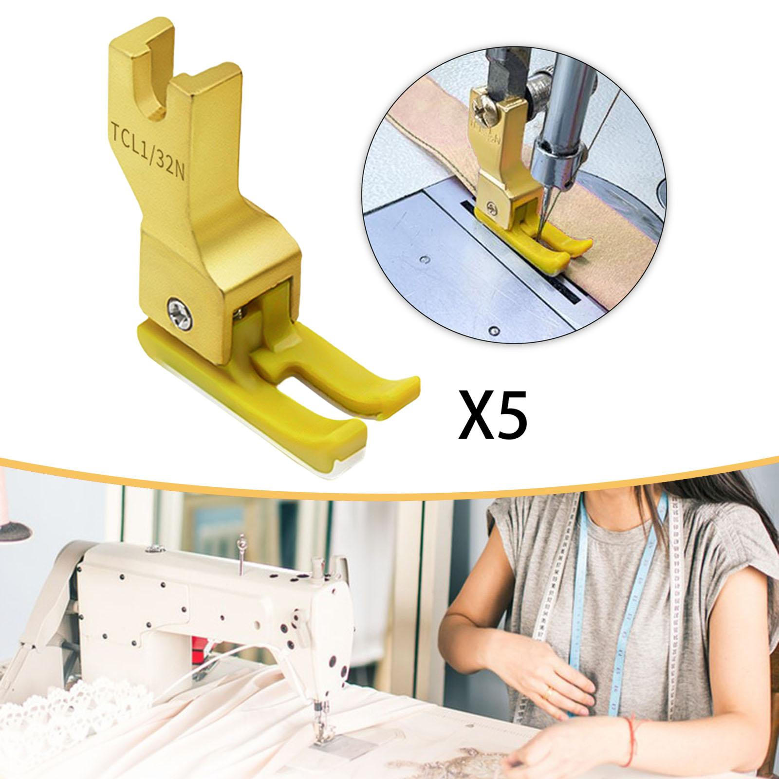 5 Lightweight Sewing Machine Presser Foot Accessories for Home And Industrial Use, Topstitching right 0.2 жёлтый
5 Lightweight Sewing Machine Presser Foot Accessories for Home And Industrial Use, Topstitching right 0.2 жёлтый