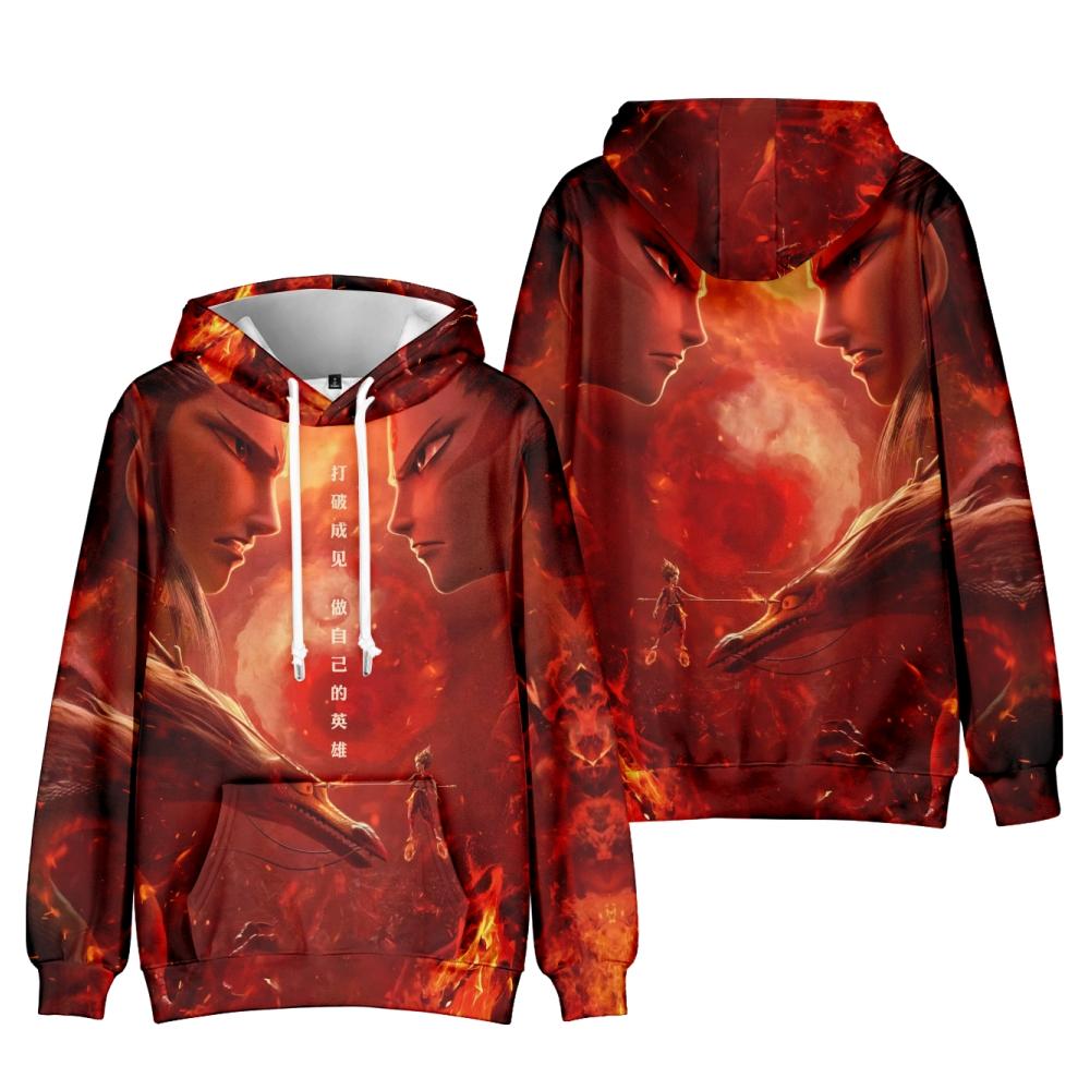 Унисекс Ne Zha 2 Аниме Толстовка Tie Dye Толстовка с принтом мультфильмов Уличная одежда Толстовки для пар Мужчины Женщины XS
Унисекс Ne Zha 2 Аниме Толстовка Tie Dye Толстовка с принтом мультфильмов Уличная одежда Толстовки для пар Мужчины Женщины XS