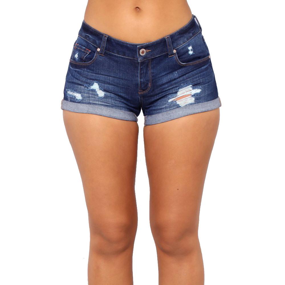 2022 Ripped Cuffed Hot Pants - European & American Style S темно-синий
2022 Ripped Cuffed Hot Pants - European & American Style S темно-синий
