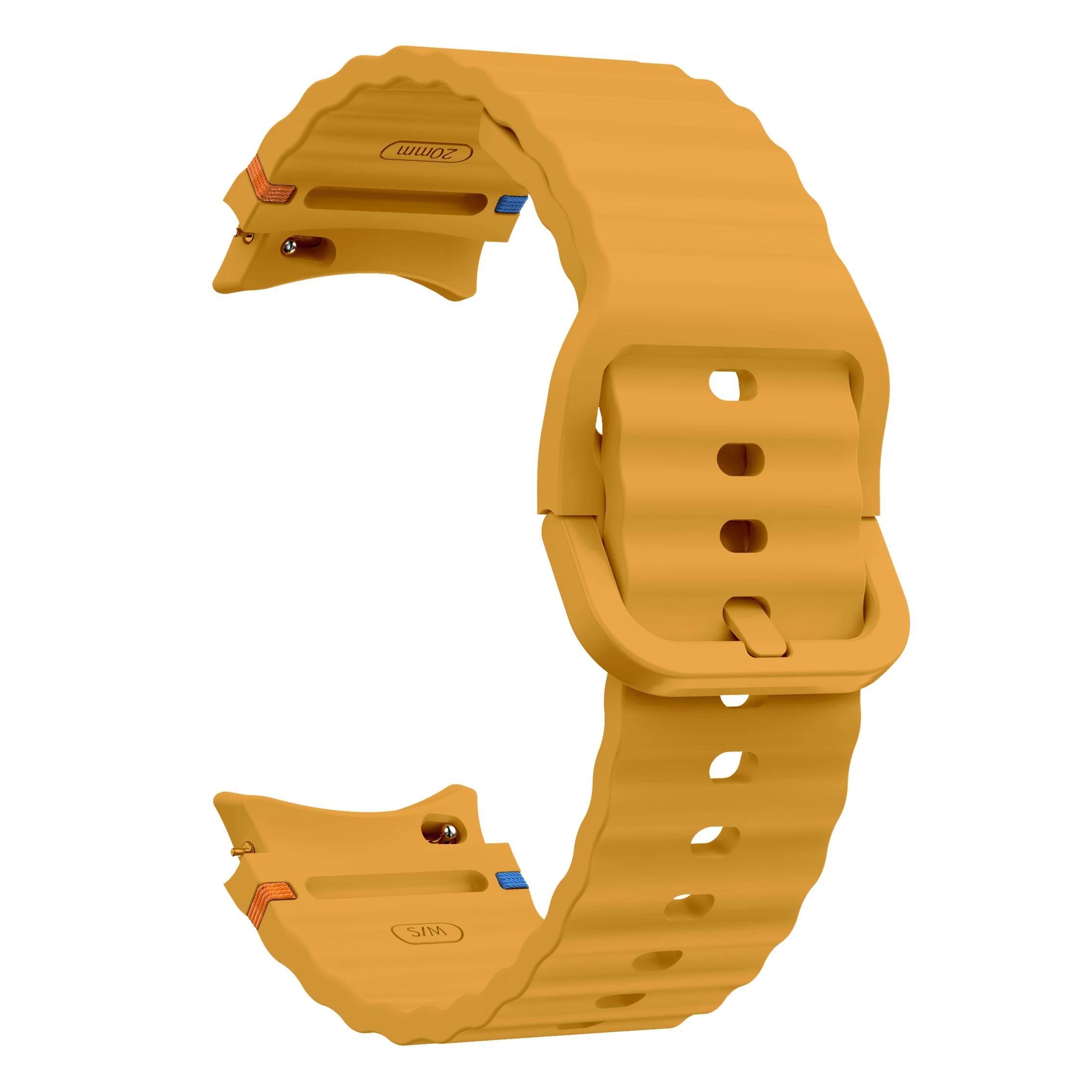 Оригінальний силіконовий ремінець для Samsung Galaxy Watch 7 FE 6 4 Classic 5 pro 44mm 40mm 43mm 47mm 45mm Bracelet Galaxy Watch6 7 Strap For Watch 4 Series жовтий
Оригінальний силіконовий ремінець для Samsung Galaxy Watch 7 FE 6 4 Classic 5 pro 44mm 40mm 43mm 47mm 45mm Bracelet Galaxy Watch6 7 Strap For Watch 4 Series жовтий