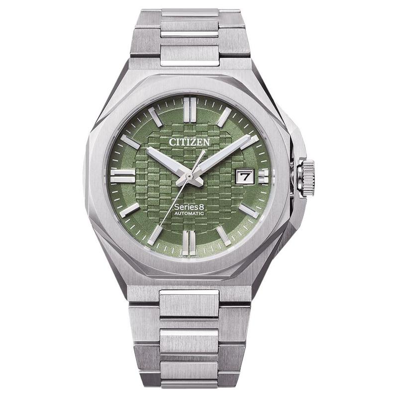CITIZEN Series8 series 100 meters waterproof calendar fast date correction automatic/manual mechanical movement Steel Strap 39.3mm men s wa NB6080-51W синій
CITIZEN Series8 series 100 meters waterproof calendar fast date correction automatic/manual mechanical movement Steel Strap 39.3mm men s wa NB6080-51W синій