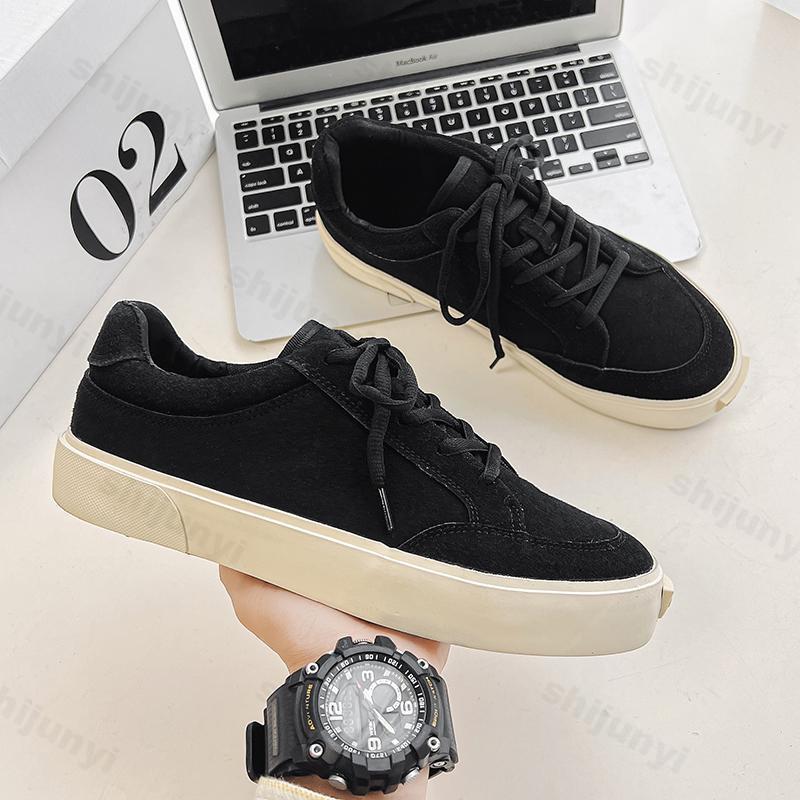 Niche Ccise Design Casual Low Top Suede Shoes for Men 2026 Autumn New Fashi Versatile Comfortable N Slip Platform sneakers 44 чорний
Niche Ccise Design Casual Low Top Suede Shoes for Men 2026 Autumn New Fashi Versatile Comfortable N Slip Platform sneakers 44 чорний