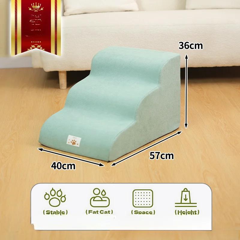 2026 Pet Ramp Dog Anti Slip Staircase Memory Sponge Detachable and Washable 3 Layer Dog and Cat Training Staircase Pet Supplies 57x40x35cm синій
2026 Pet Ramp Dog Anti Slip Staircase Memory Sponge Detachable and Washable 3 Layer Dog and Cat Training Staircase Pet Supplies 57x40x35cm синій
