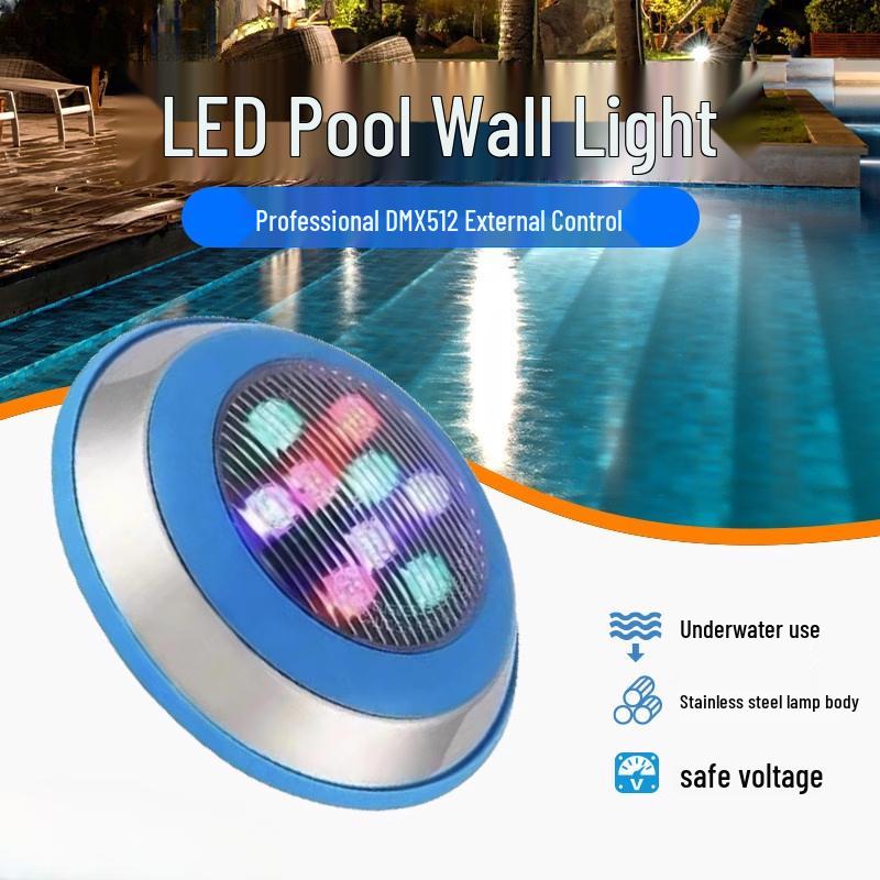 LED Stainless Steel Outdoor Pool Wall Light
LED Stainless Steel Outdoor Pool Wall Light
