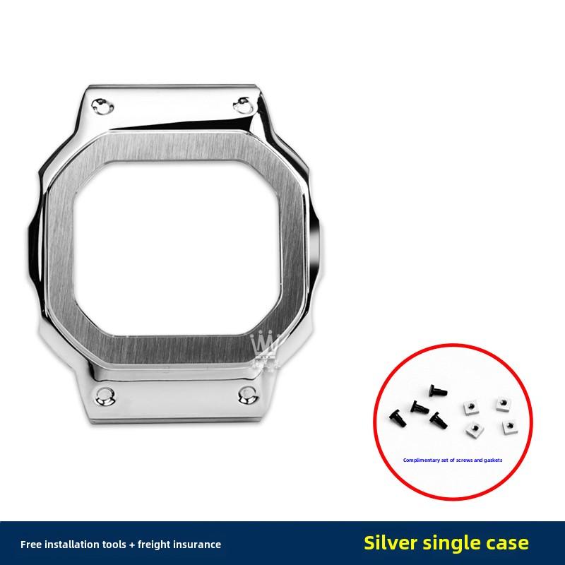 DW-H5600 mod kit all Metal bezel watchband For Casio small square DW H5600 dw-h5600mb men watch Chain case stainless steel strap For DW-H5600
DW-H5600 mod kit all Metal bezel watchband For Casio small square DW H5600 dw-h5600mb men watch Chain case stainless steel strap For DW-H5600