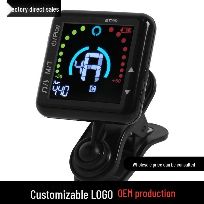 Universal Rechargeable Electronic Tuner & Metronome for Violin, Guitar, Bass, and Ukulele T90 (Tuner)
Universal Rechargeable Electronic Tuner & Metronome for Violin, Guitar, Bass, and Ukulele T90 (Tuner)