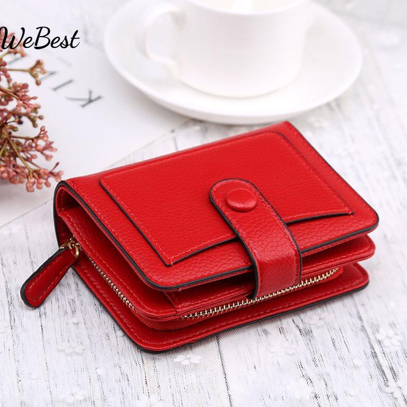 Women Wallets Small Wallet Coin Purse Short Zipper Hasp Wallet Fashion Female Leather Money Bag червоний
Women Wallets Small Wallet Coin Purse Short Zipper Hasp Wallet Fashion Female Leather Money Bag червоний