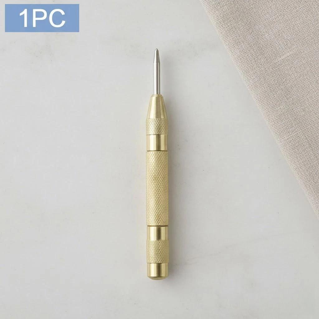 130mm Automatic Center Punch Spring-loaded Marking Tool for Precision Hole Centering Hand Tool Set
130mm Automatic Center Punch Spring-loaded Marking Tool for Precision Hole Centering Hand Tool Set