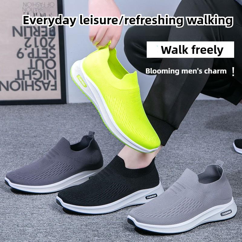 Men s Breathable Knit Running Sneakers 2025 Spring Lightweight Slip-On Sports Shoes Quick-Dry Comfort Non-Slip Gym Walking Shoes 39
Men s Breathable Knit Running Sneakers 2025 Spring Lightweight Slip-On Sports Shoes Quick-Dry Comfort Non-Slip Gym Walking Shoes 39