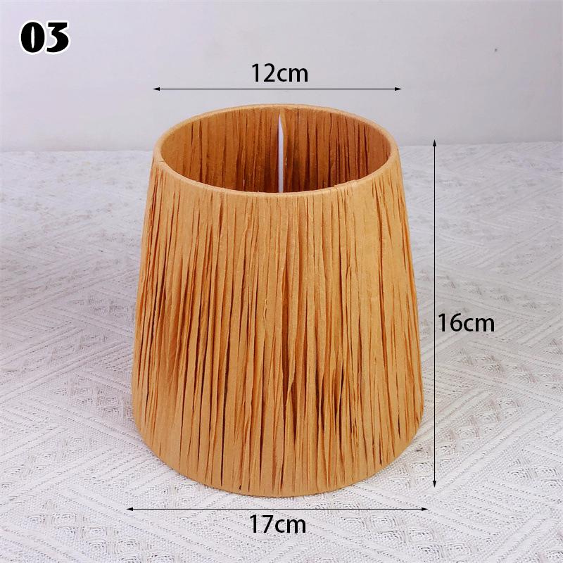 Nordic Style Creative Paper Rattan Woven Lampshade Raffia Table Lamp Covers Chandelier Desk Light Cover Home Restaurant Decor
Nordic Style Creative Paper Rattan Woven Lampshade Raffia Table Lamp Covers Chandelier Desk Light Cover Home Restaurant Decor