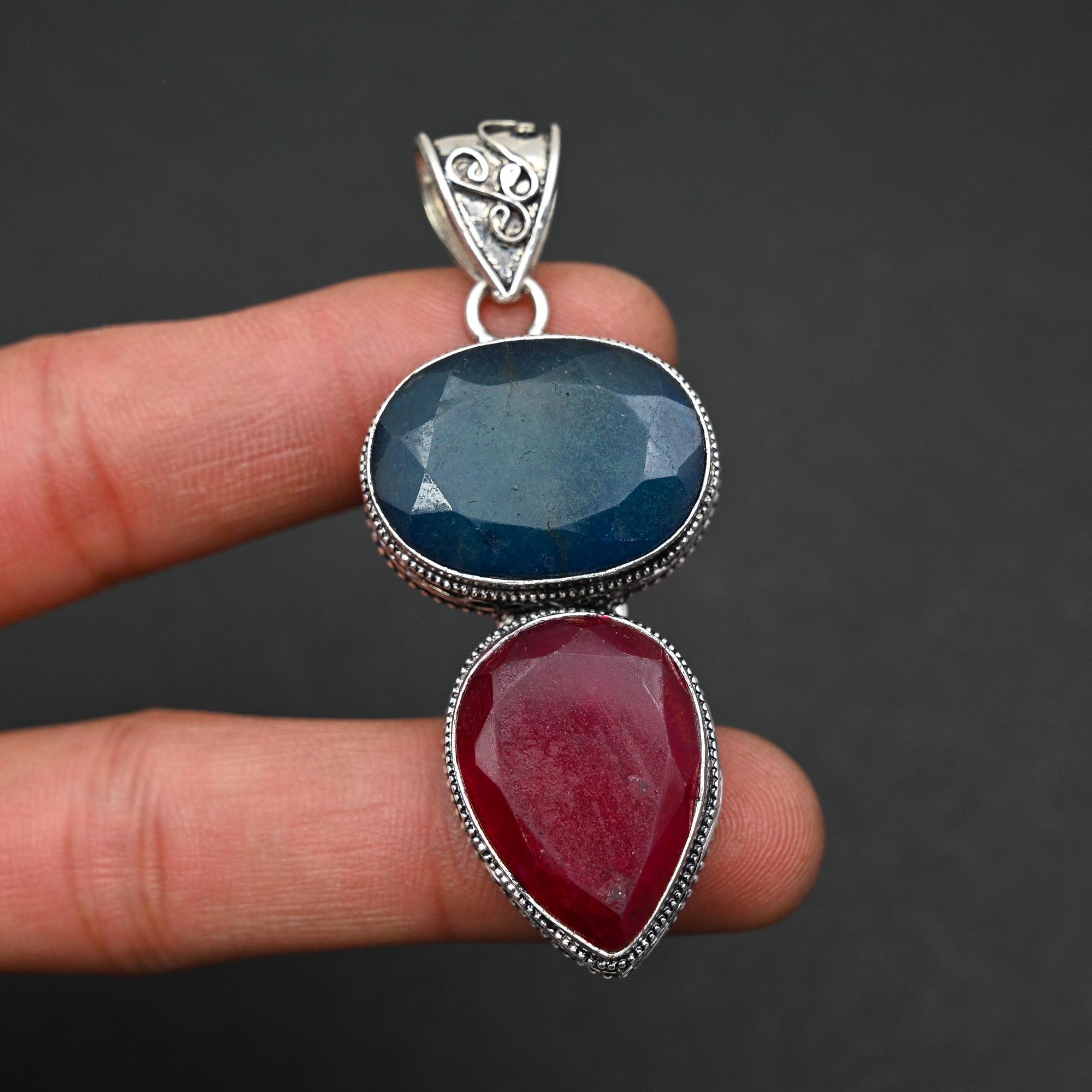 Граненый кашмирский рубиновый кулон из стерлингового серебра 925 пробы, кулон с драгоценным камнем, кулон ручной работы, подарок для нее, свадебные украшения, кулон с камнем 
Граненый кашмирский рубиновый кулон из стерлингового серебра 925 пробы, кулон с драгоценным камнем, кулон ручной работы, подарок для нее, свадебные украшения, кулон с камнем