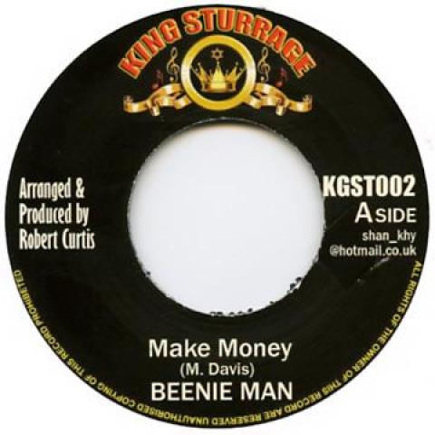 7inch Record BEENIE MAN - Make Money KGST002 King Sturrage 2011 UK Reggae, Ska & Dub
7inch Record BEENIE MAN - Make Money KGST002 King Sturrage 2011 UK Reggae, Ska & Dub