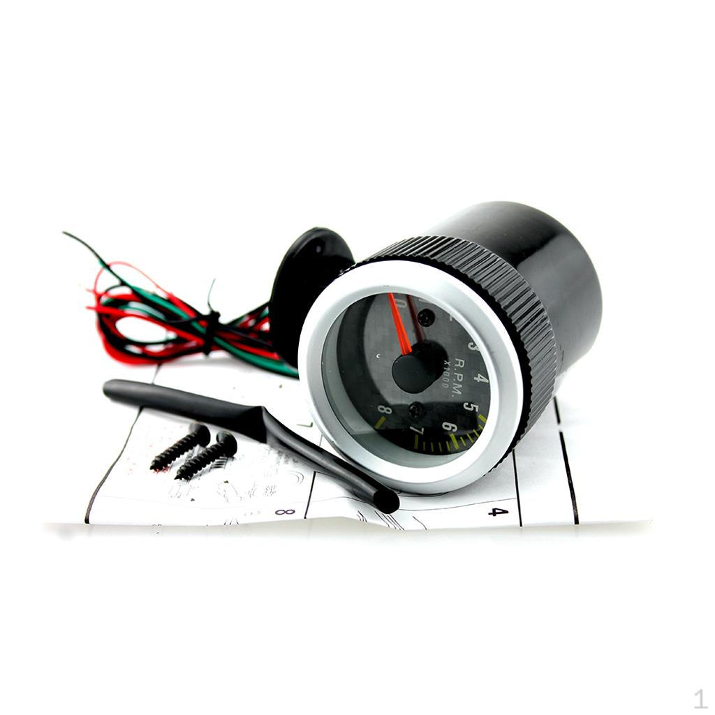 2 52 мм светодиодный тахометр из углеродного волокна, желтый, 0–8000 об/мин
2 52 мм светодиодный тахометр из углеродного волокна, желтый, 0–8000 об/мин