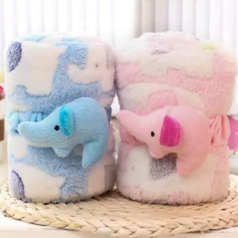 Cartoon Baby Blanket Cute Elephant Baby Products Newborn Elephant Air Conditioning Quilt Coral Velvet Pillow Quilt Dual-Use синий
Cartoon Baby Blanket Cute Elephant Baby Products Newborn Elephant Air Conditioning Quilt Coral Velvet Pillow Quilt Dual-Use синий