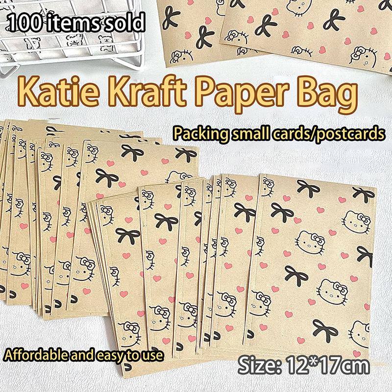 50/100 шт. Милые мини-бумажные пакеты Hello Kitty с бантом, пакеты из крафт-бумаги для конфет, печенья, подарочной упаковки, пакеты для выпечки
50/100 шт. Милые мини-бумажные пакеты Hello Kitty с бантом, пакеты из крафт-бумаги для конфет, печенья, подарочной упаковки, пакеты для выпечки