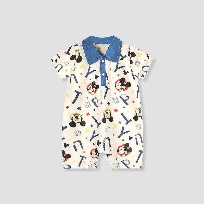 Baby Clothes, Pure Cotton Thin Romper, Newborn Baby Outdoor Jumpsuit, Mickey Series Dm 2225 # Happy Mickey Short Sleeve Polo 66
Baby Clothes, Pure Cotton Thin Romper, Newborn Baby Outdoor Jumpsuit, Mickey Series Dm 2225 # Happy Mickey Short Sleeve Polo 66