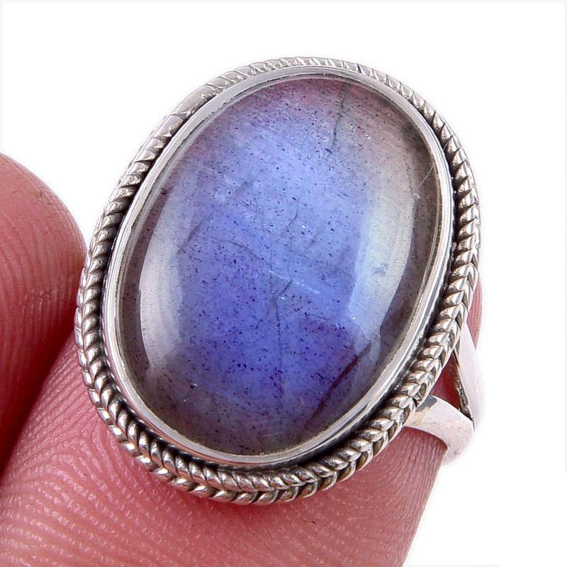 Natural Labradorite Gemstone 925 Solid Sterling Silver Jewelry Ring Size 6 b1P20
Natural Labradorite Gemstone 925 Solid Sterling Silver Jewelry Ring Size 6 b1P20