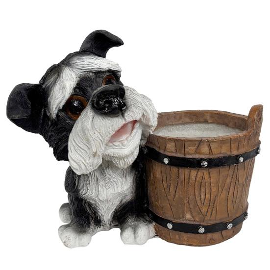Puppy Figurine Planter Pot Decorative Small Bucket Planter with Cartoon Dog Statue for Desktop Office Windowsill B
Puppy Figurine Planter Pot Decorative Small Bucket Planter with Cartoon Dog Statue for Desktop Office Windowsill B