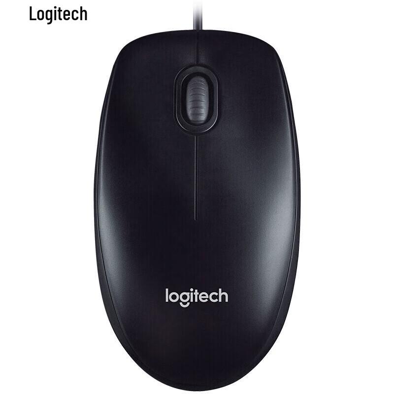 Logitech M90 Wired USB Optical Mouse, Black
Logitech M90 Wired USB Optical Mouse, Black