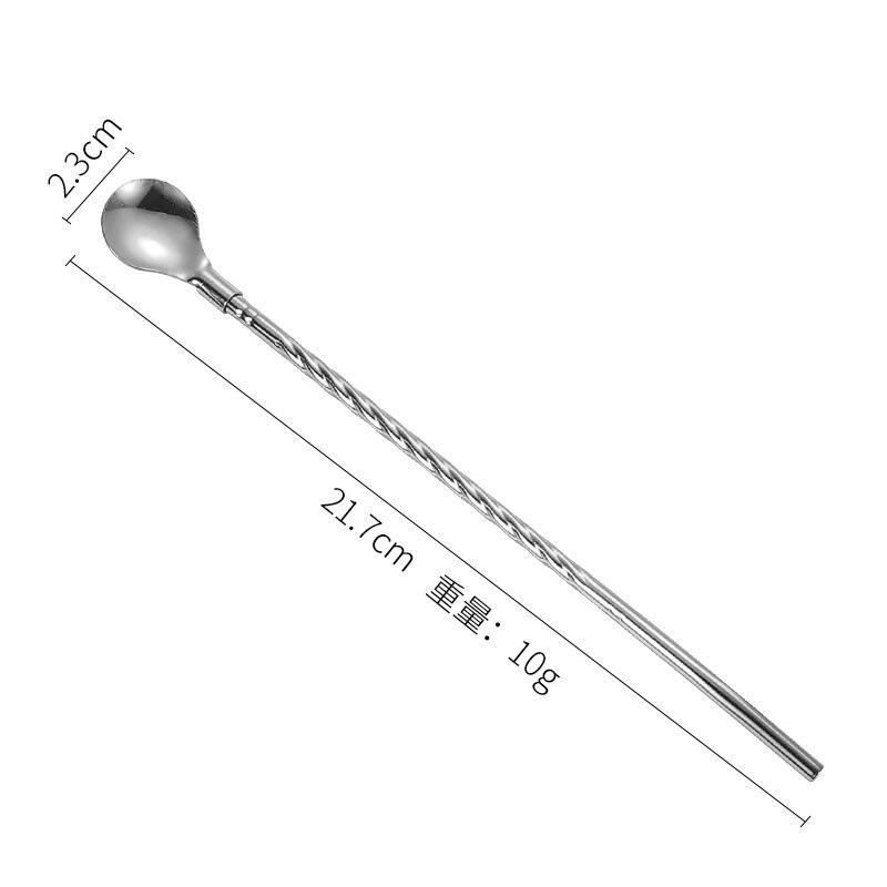 1pc Long Handle Cocktail Stirrers Bartender Mixing Stick Spoon Stainless Steel Barman Kit Accessories Whisky Shaker Bar Kitchen
1pc Long Handle Cocktail Stirrers Bartender Mixing Stick Spoon Stainless Steel Barman Kit Accessories Whisky Shaker Bar Kitchen
