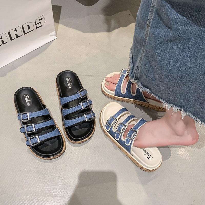 Cool slippers women s outer wear 2025 new summer thick-bottomed retro cool slippers beach cool slippers 36 темно-синий
Cool slippers women s outer wear 2025 new summer thick-bottomed retro cool slippers beach cool slippers 36 темно-синий