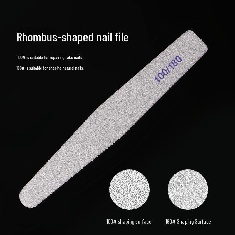 Gray-White Rhombus Thickened Double-Sided EVA Nail File and Polishing Strip for Manicure.
Gray-White Rhombus Thickened Double-Sided EVA Nail File and Polishing Strip for Manicure.