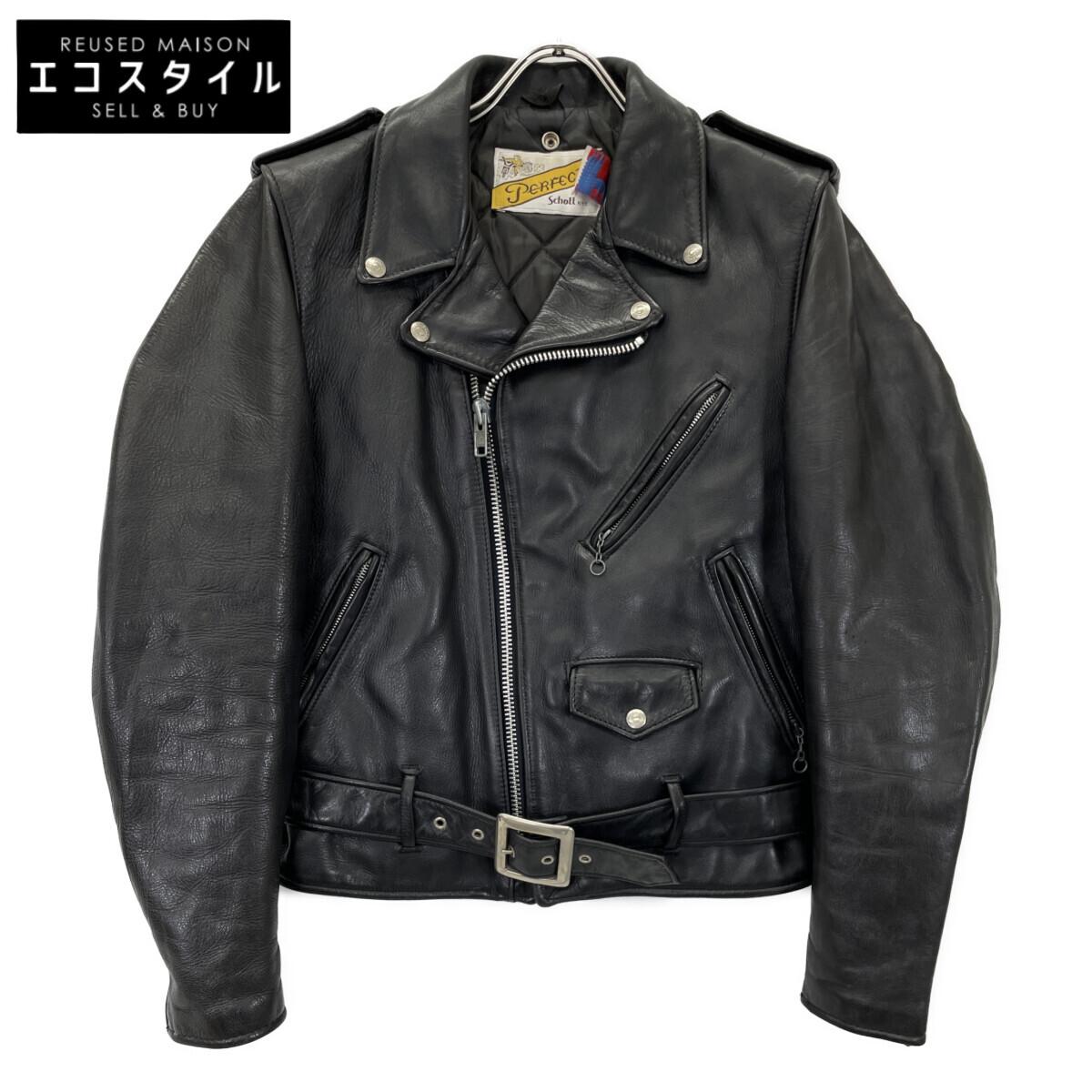 SCHOTT Made in USA 80-90 s Motorcycle Tag Late 118 Black Cowhide Double Rider Jacket Jacket 36 blackUsed
SCHOTT Made in USA 80-90 s Motorcycle Tag Late 118 Black Cowhide Double Rider Jacket Jacket 36 blackUsed