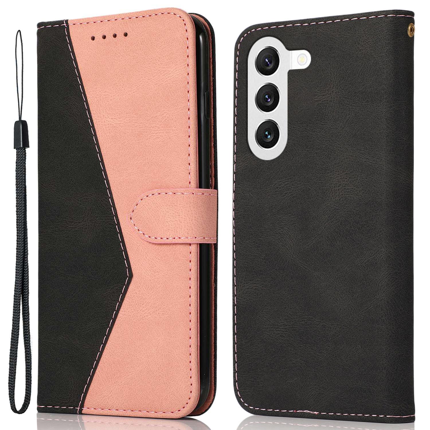 For Samsung Galaxy S25+ Cover Color Splicing Wallet Stand Leather Phone Case with Wrist Strap D
For Samsung Galaxy S25+ Cover Color Splicing Wallet Stand Leather Phone Case with Wrist Strap D