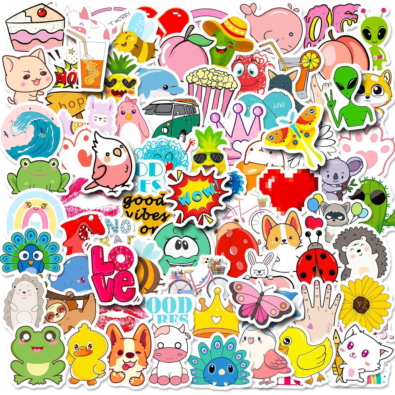 100 Small Size 4Cm Small Fresh Vsco Stickers Graffiti Stickers Computer Notebook Refrigerator Water Cup Stickers
100 Small Size 4Cm Small Fresh Vsco Stickers Graffiti Stickers Computer Notebook Refrigerator Water Cup Stickers