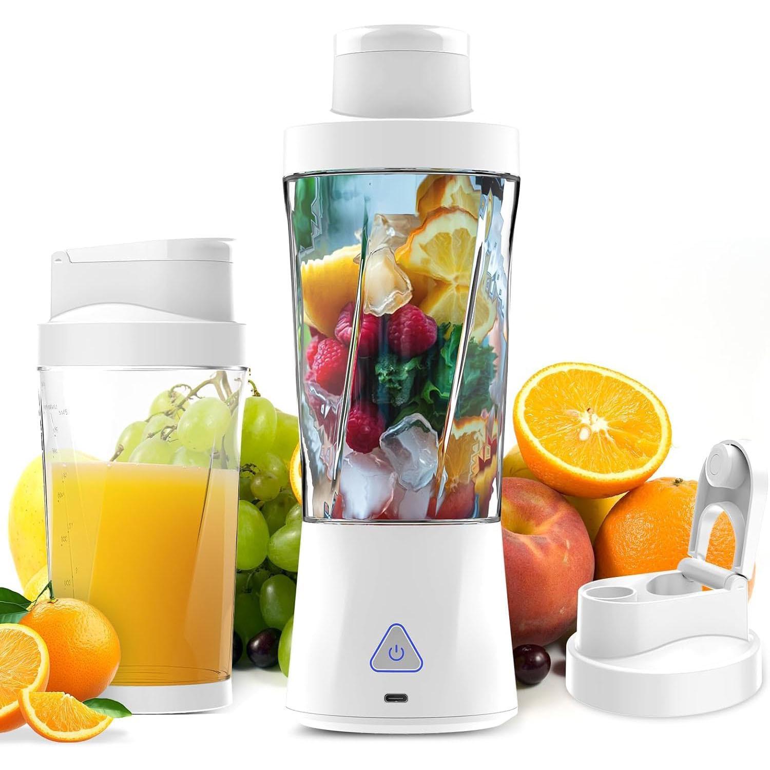 Portable Wireless Juicer with 6000mAh Battery & 360W Power
Portable Wireless Juicer with 6000mAh Battery & 360W Power