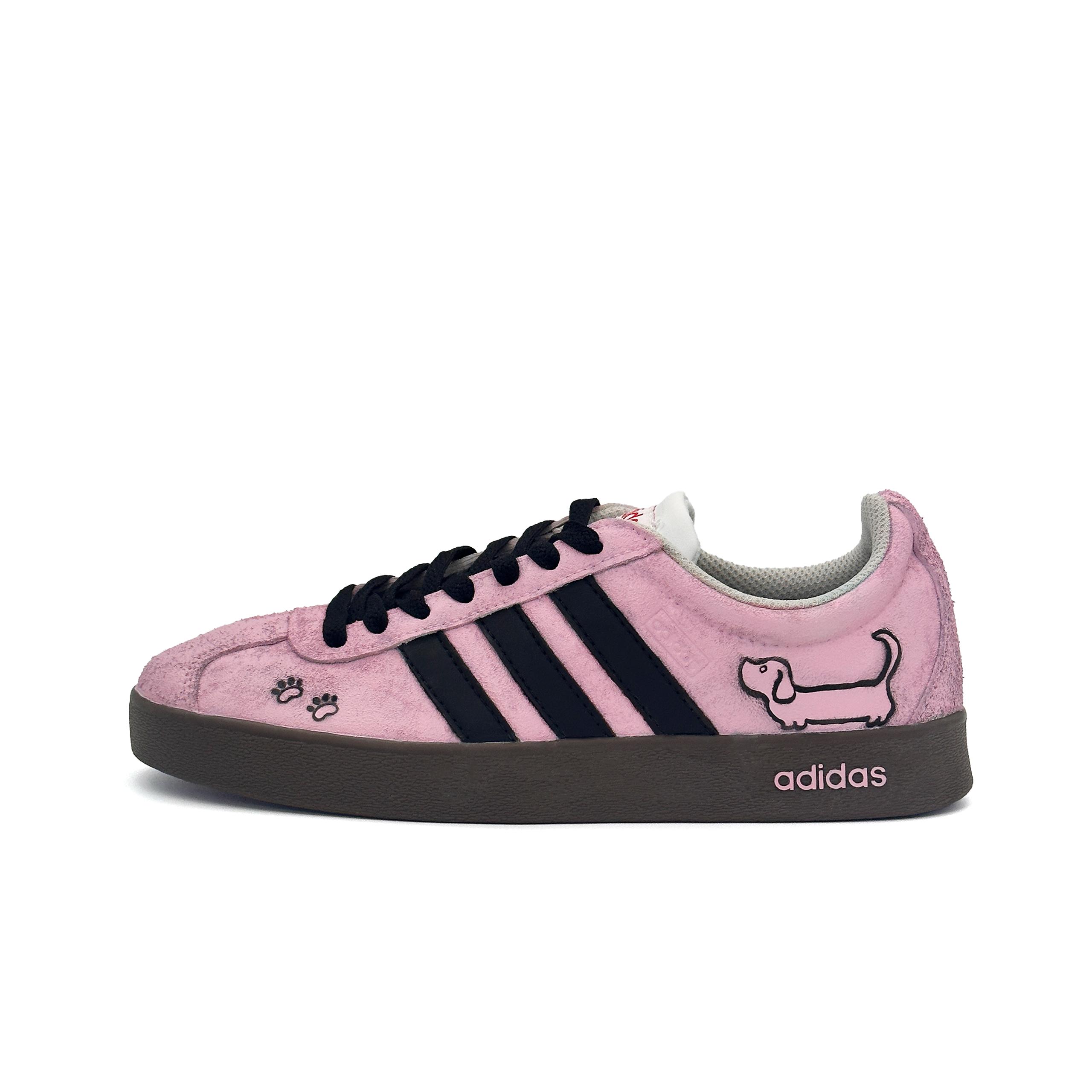 Adidas VL COURT 2.0 Rice Noodle Ink Wash Abrasion Resistant Low top Skateboard Shoes Women s Pink HQ1802(Team1514-) 38⅔
Adidas VL COURT 2.0 Rice Noodle Ink Wash Abrasion Resistant Low top Skateboard Shoes Women s Pink HQ1802(Team1514-) 38⅔