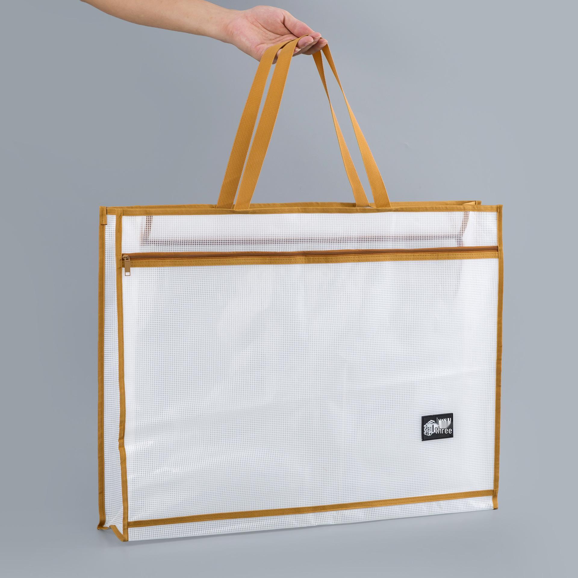 Korean Retro A2 Art Tote: Large 3D Zipper Bag for Textbooks & Storage 64 x 48.5 x 11 cm
Korean Retro A2 Art Tote: Large 3D Zipper Bag for Textbooks & Storage 64 x 48.5 x 11 cm
